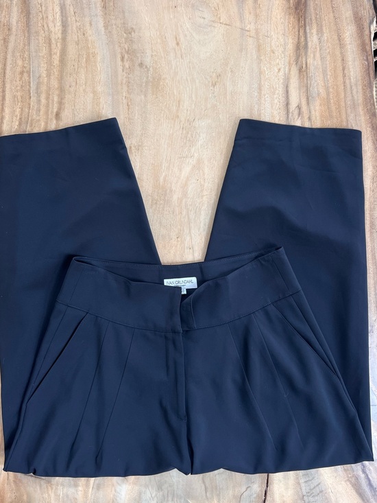 Ivan Grundahl Pants - Ivan Grundahl Black Pleated Trousers